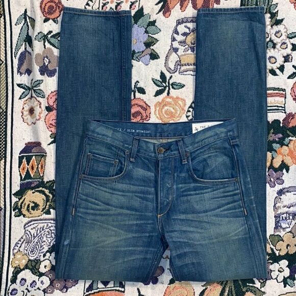 🔨 Rag & Bone Men’s Tailored Workwear Jeans 30x33 👖 Straight Leg Medium Wash 💎 - Picture 4 of 8